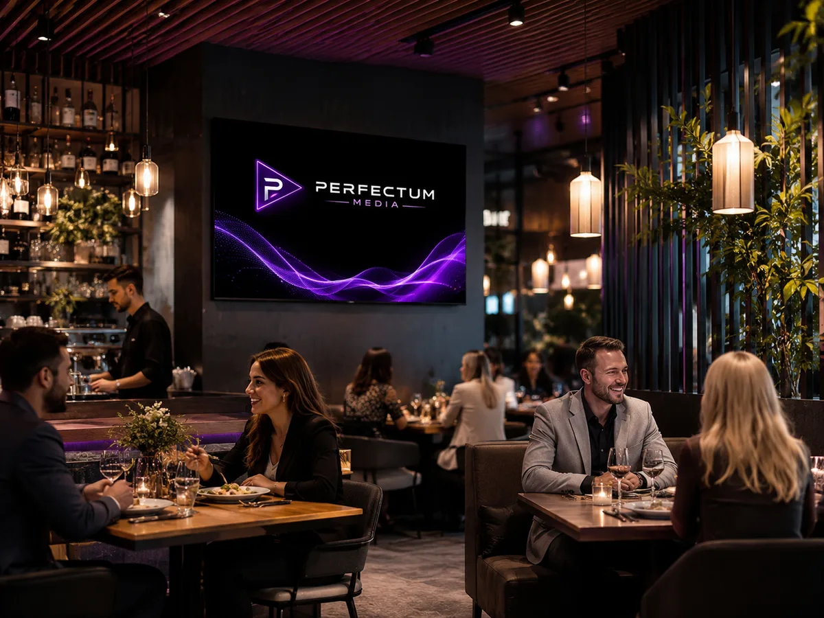 Demonstração visual premium em gastronomia